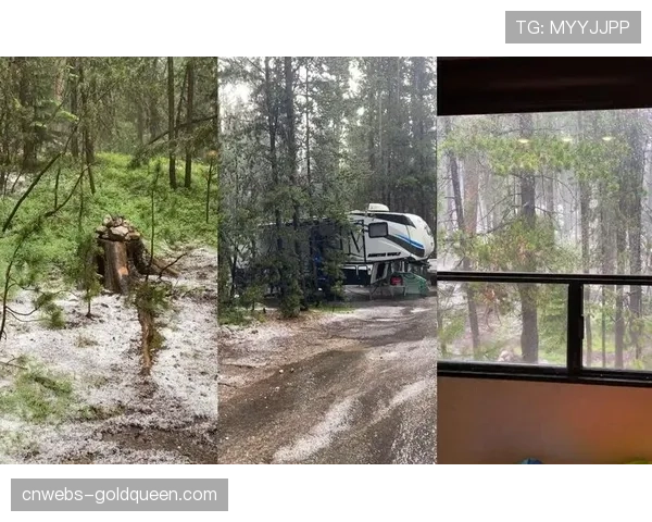 实时天气突变，女子精英组比赛在冰雹中艰难进行